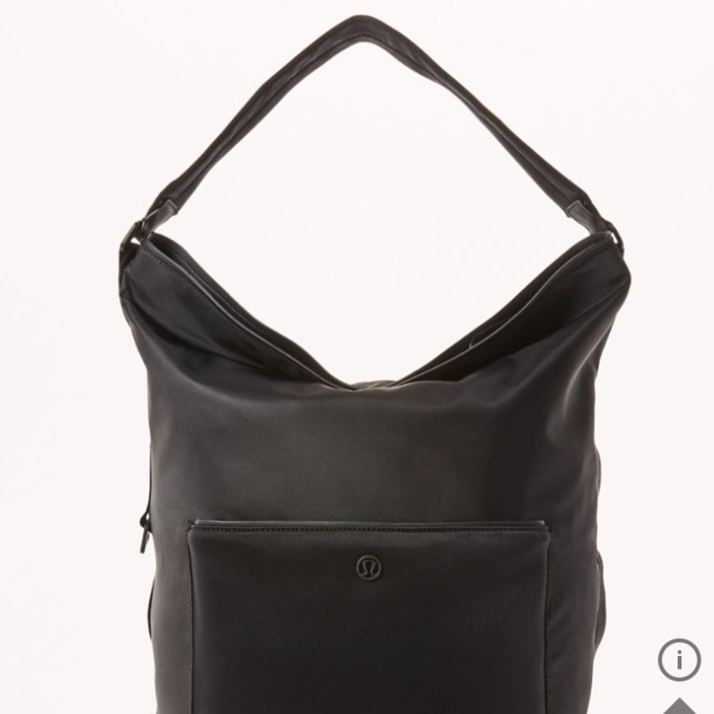 lululemon all set hobo bag (black)